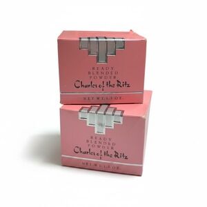 Charles of the Ritz Ready Blended Powder 1.5oz Classic Ivory 2pk Vintage Pink